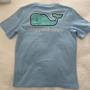 Vineyard Vines Classic Blue Crewneck Tee